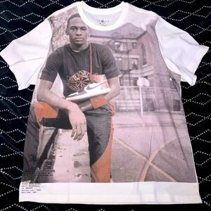 Mens XXL air Jordan Jordan all over print shirt